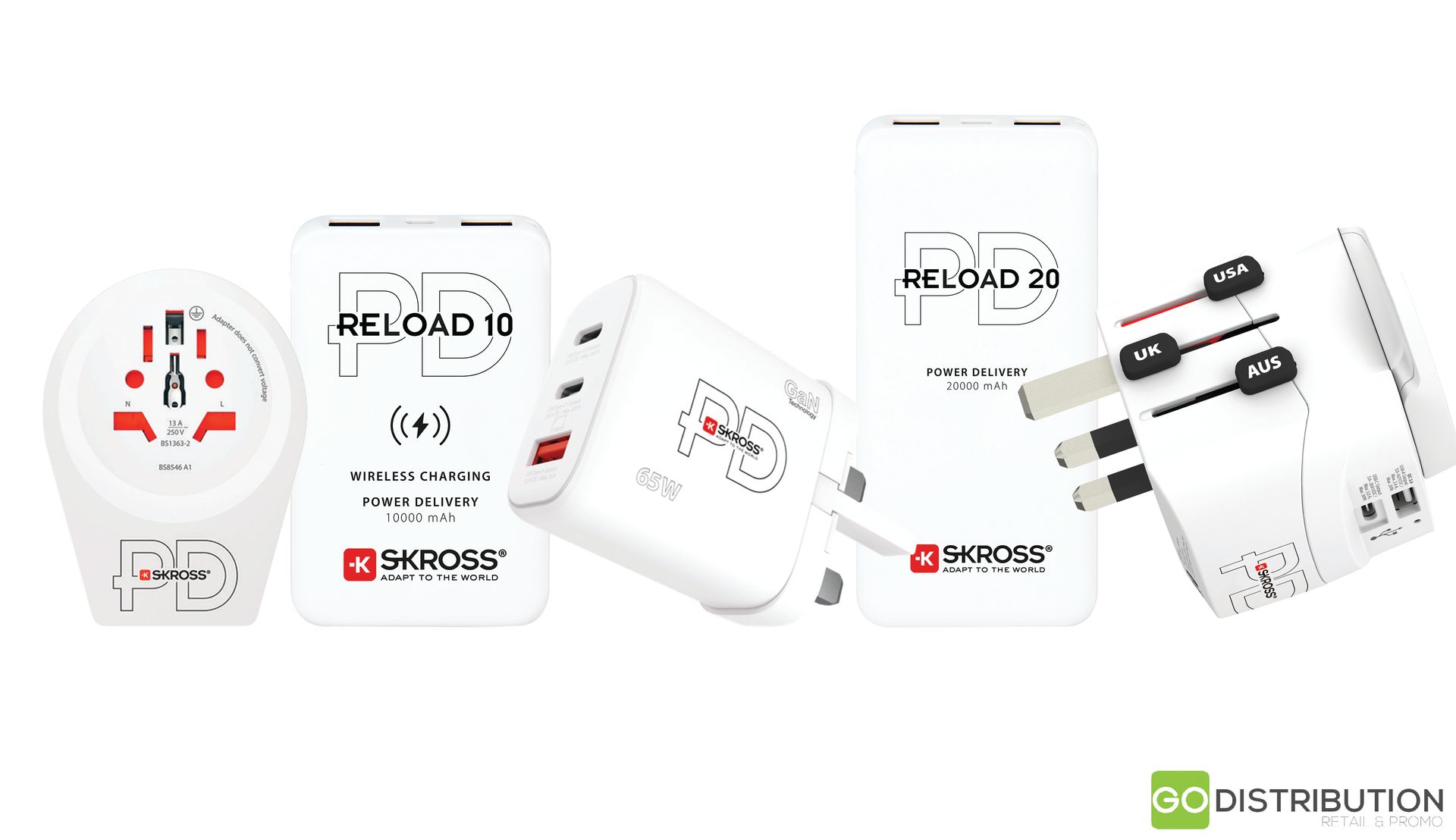 Skross Power Delivery range Highlights