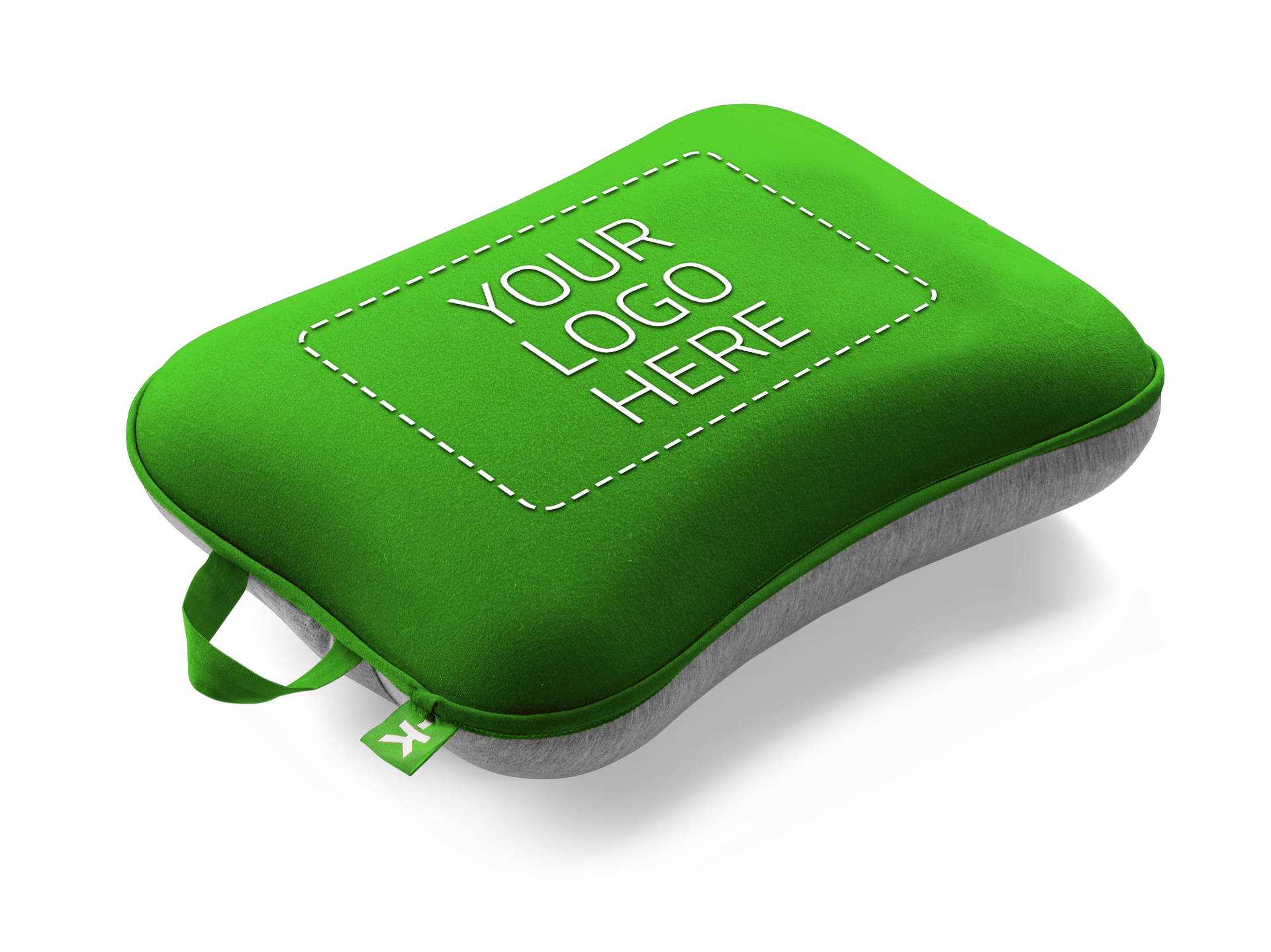 Custom Skross Travel Pillow Green
