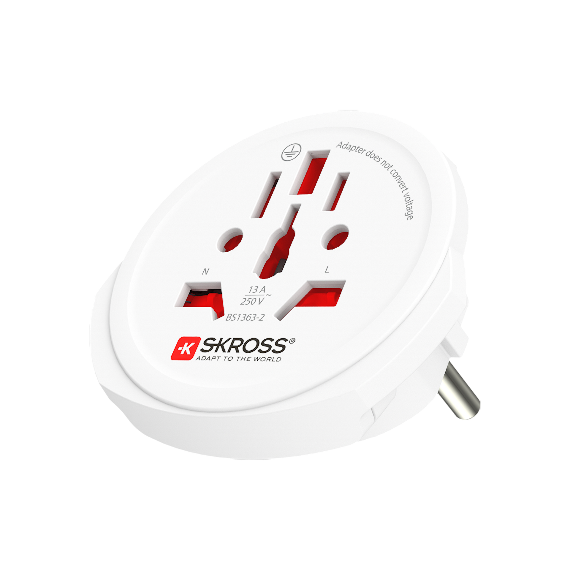 Skross World to Europe travel adapter