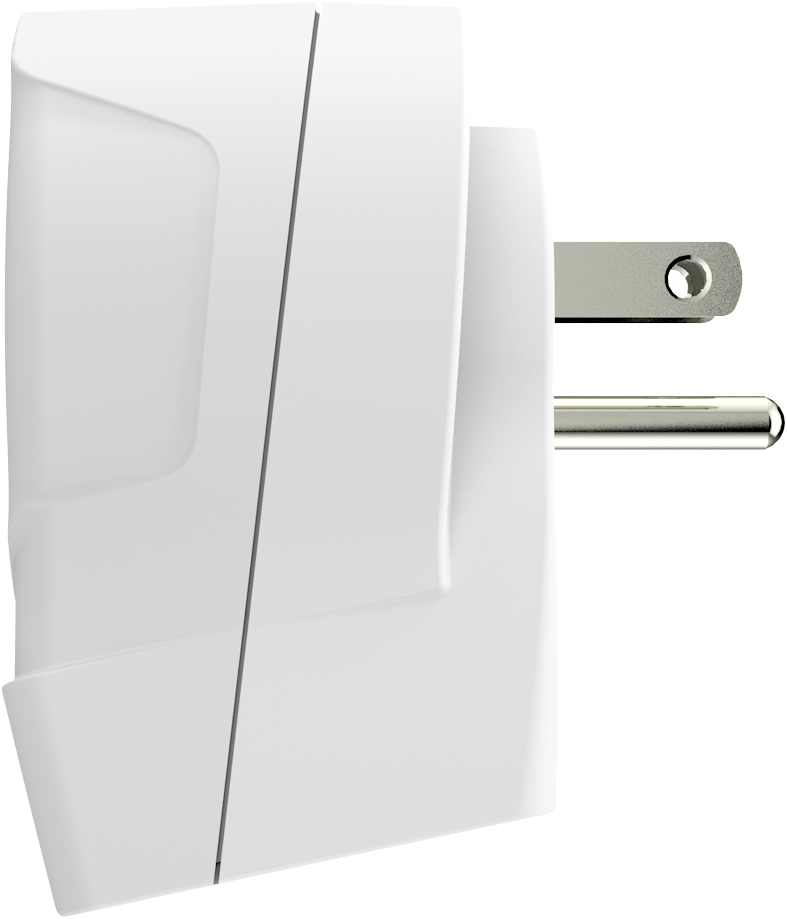 Skross 3-Pole Europe to USA USB Travel Adapter