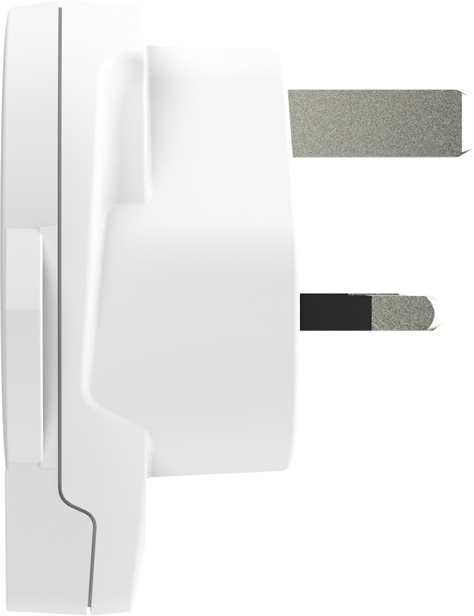Skross 3-Pole World to UK USB Travel Adapter
