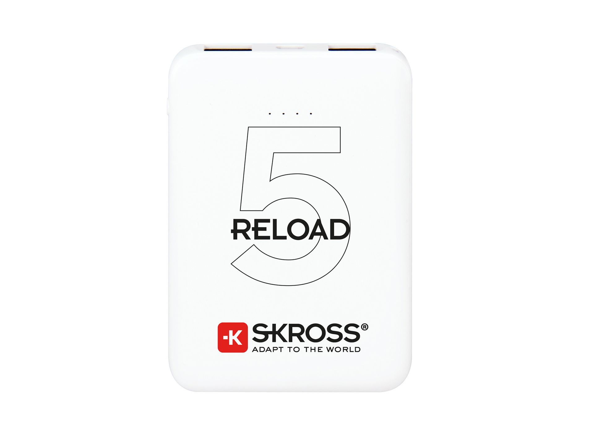 Skross 5,000 mAh power bank reload 5 front