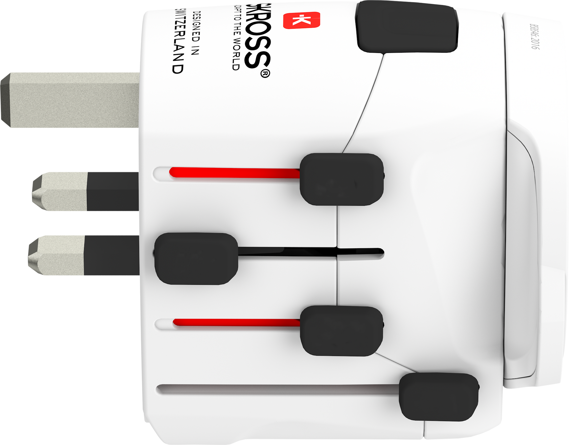 Skross 3-Pole PRO - World Travel Adapter UK