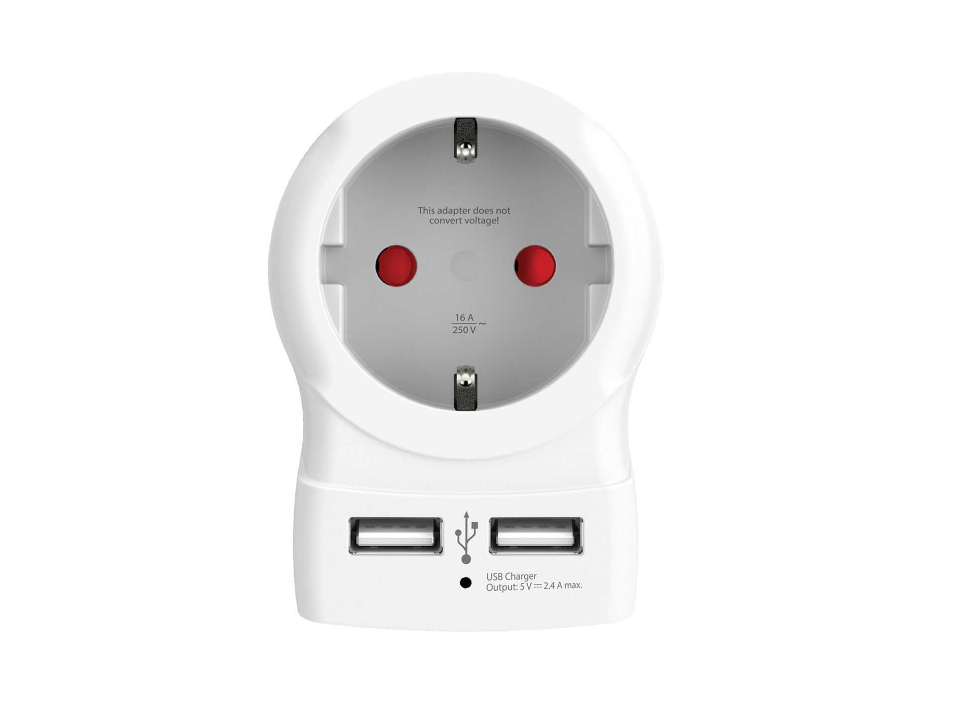 Skross Europe to Europe Home USB HUB back