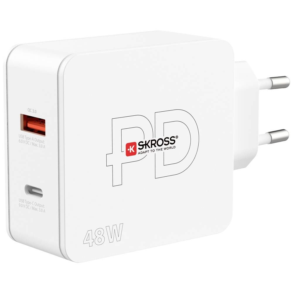 Laptop charger with 2 USB ports