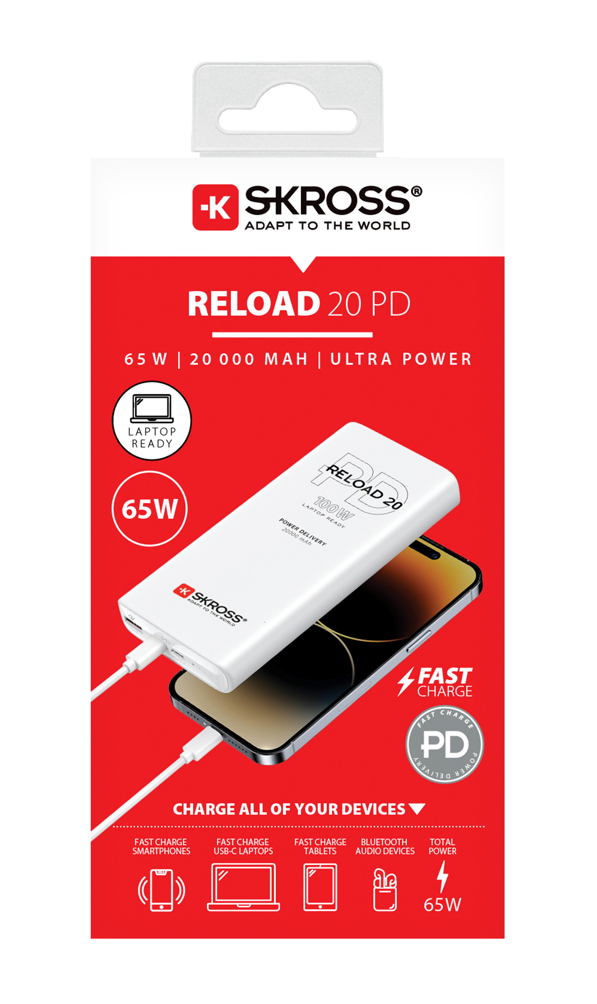 65w power bank packaging