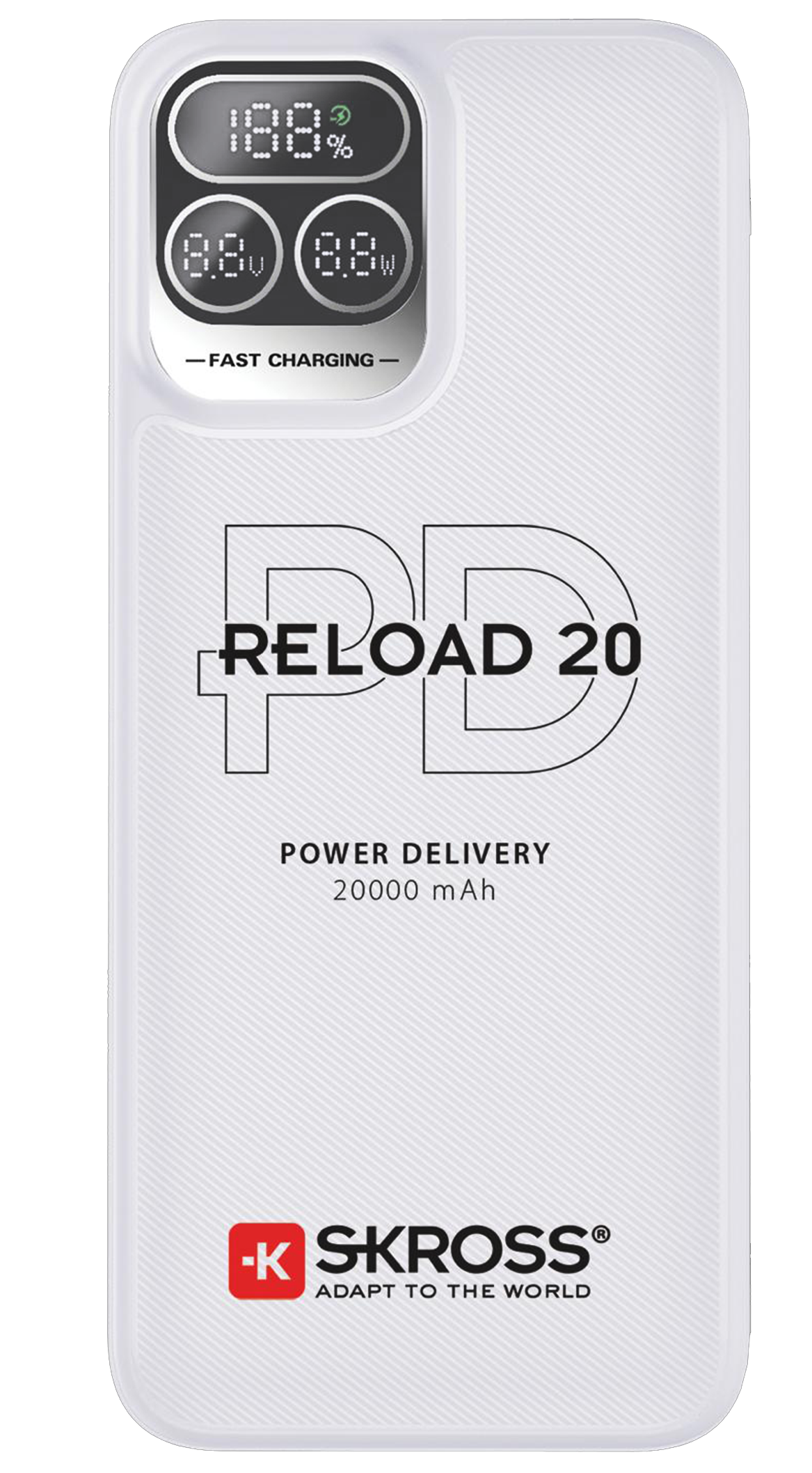 Skross 20,000 mAh Power Bank Power Delivery. Skross Reload 20 PD