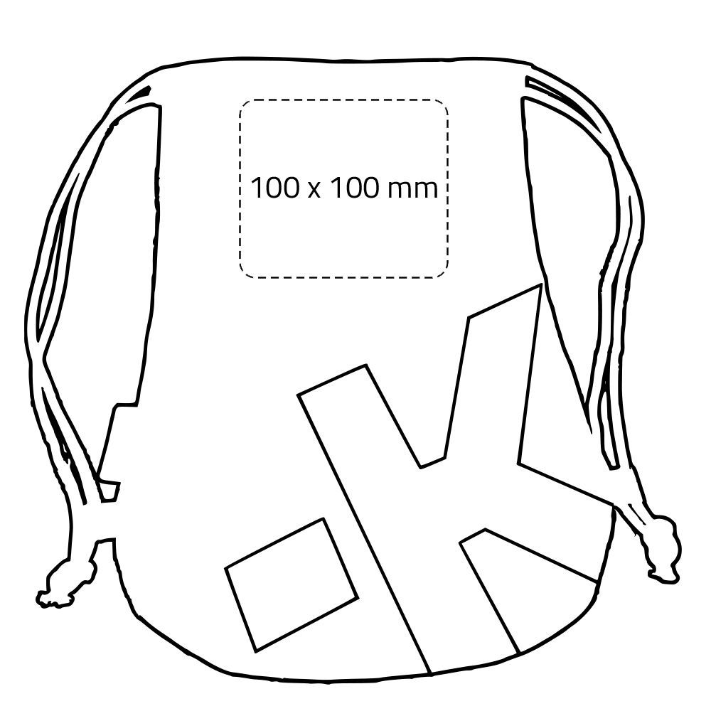 Skross travel bag print area 