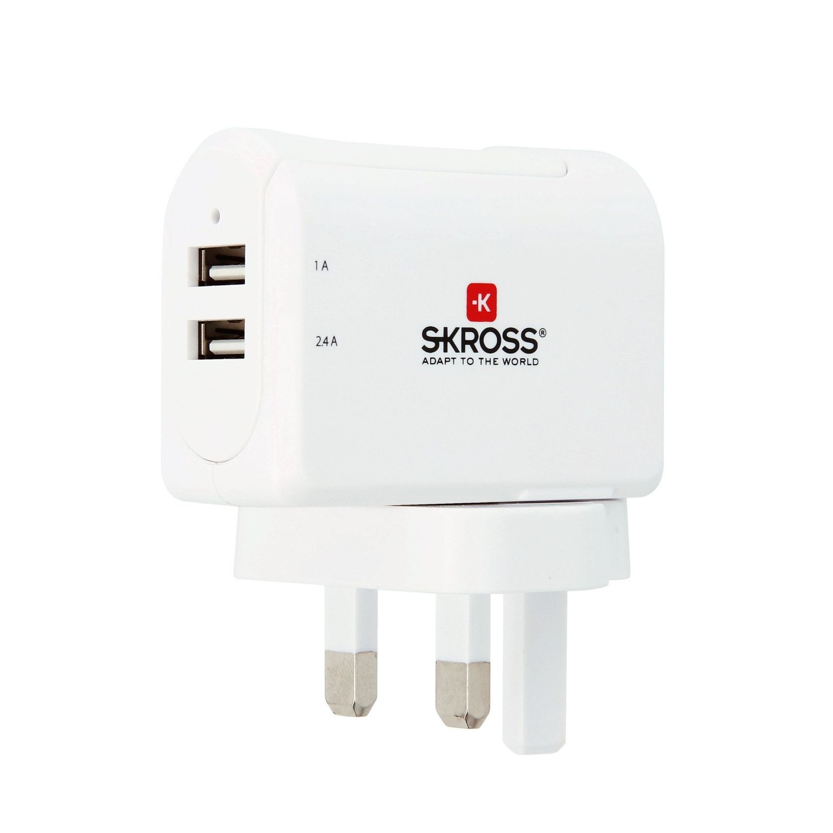 Skross UK USB Charger with 2x USB