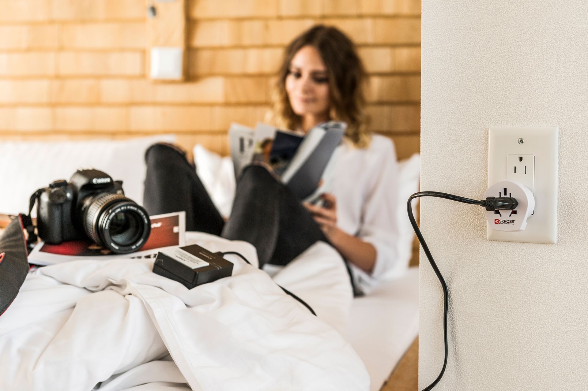 Skross World to US travel adapter