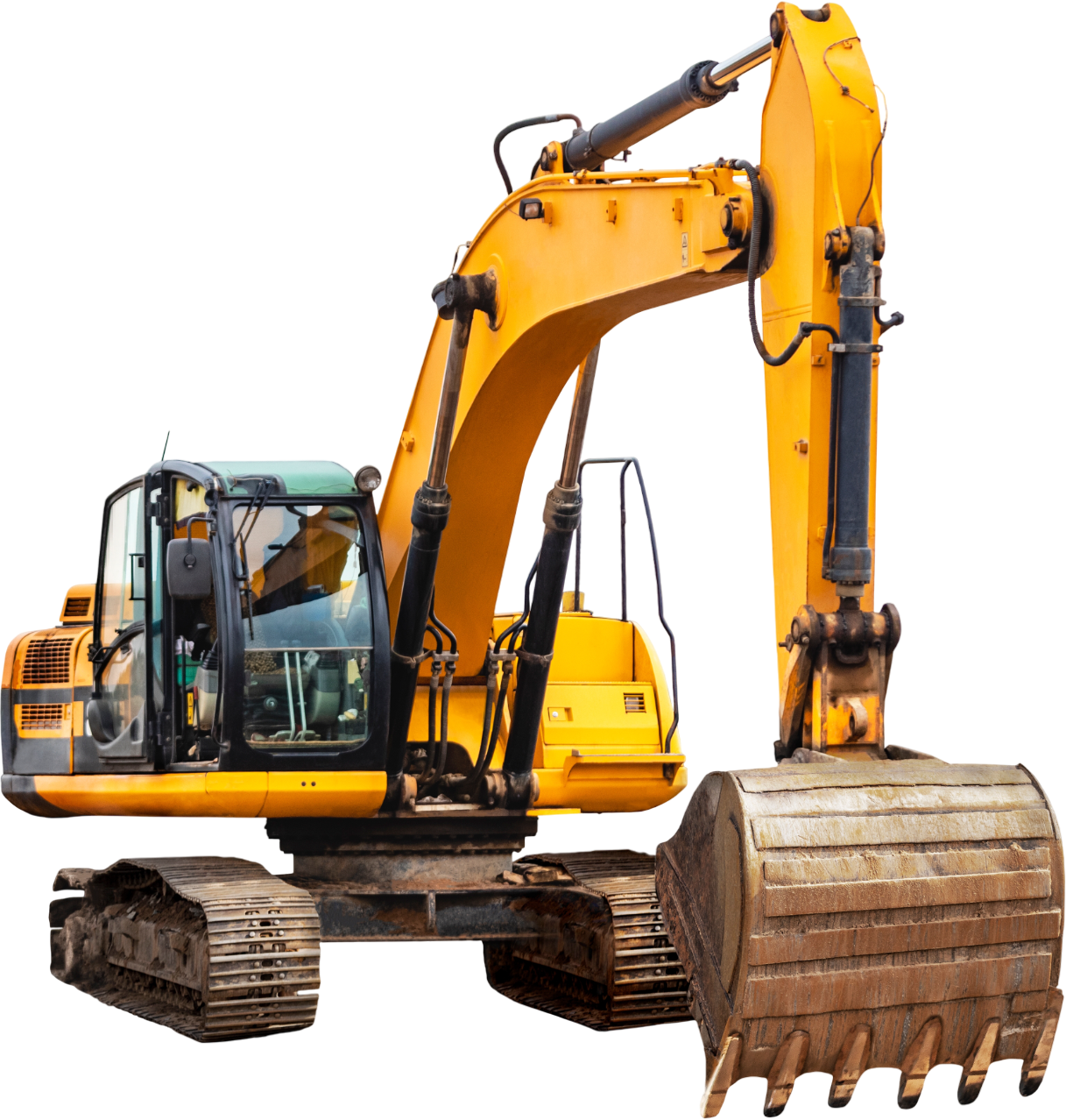 Yellow Excavator