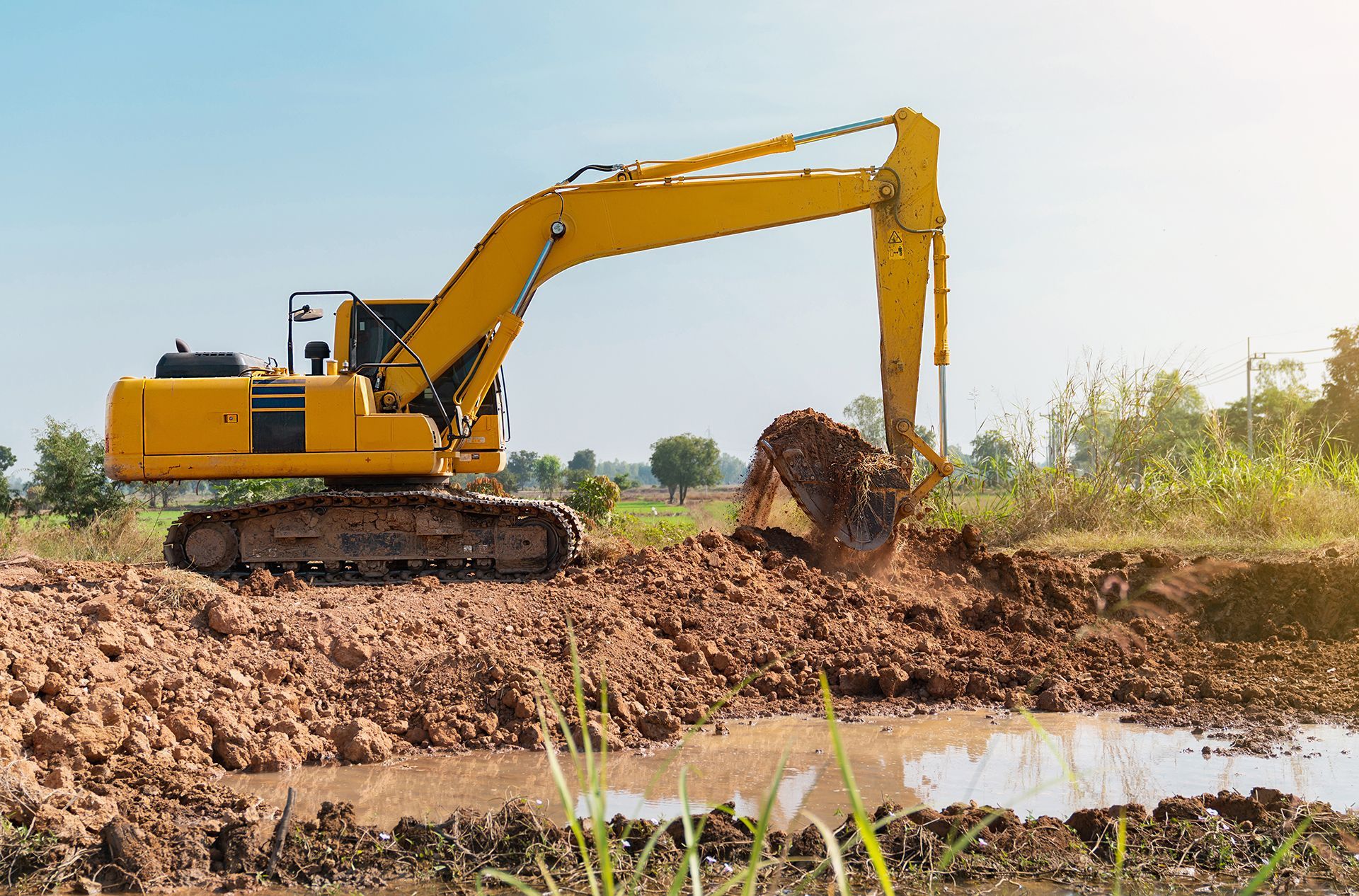 Digging a Pond