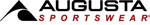 The augusta sportswear logo is on a white background.