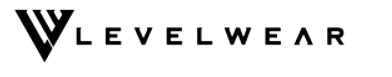 LevelWear logo in black on a white background