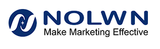 Logo of NOLWN with an abstract design and tagline 