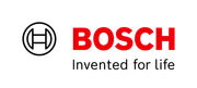 Bosch logo with red wordmark and black “Invented for life” tagline on white background