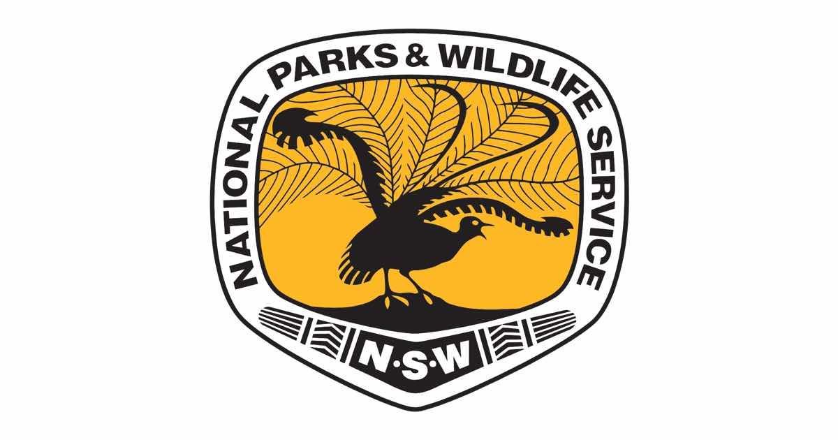 The logo for the national parks and wildlife service