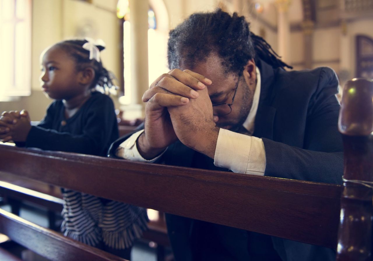 Man Praying — Oxford, NC — New Hope Granville Missionary Baptist Church