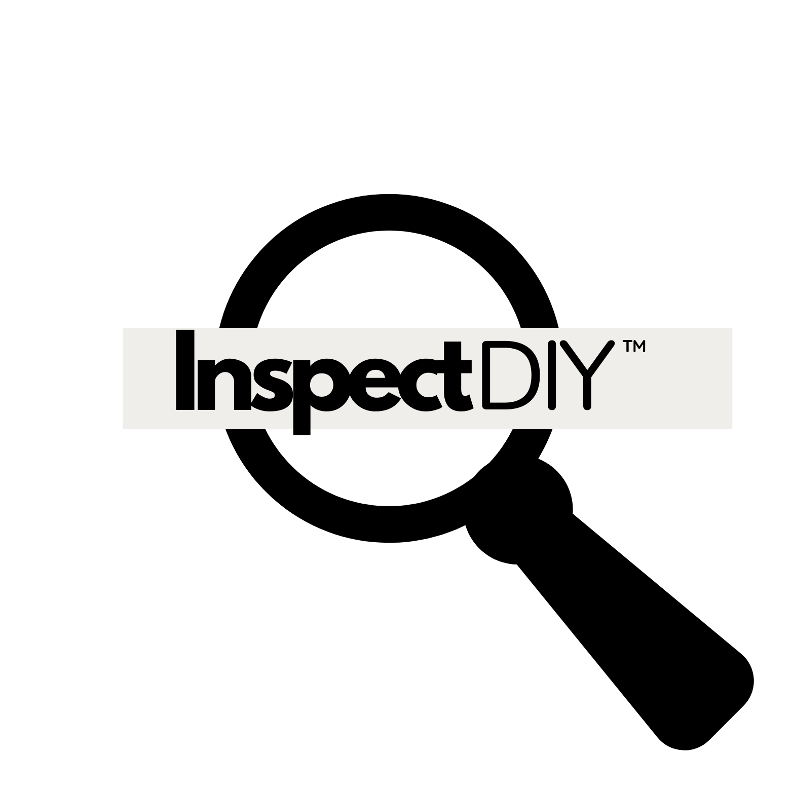 Magnifying glass over the text 