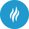 heat and thermotherapy treatment icon