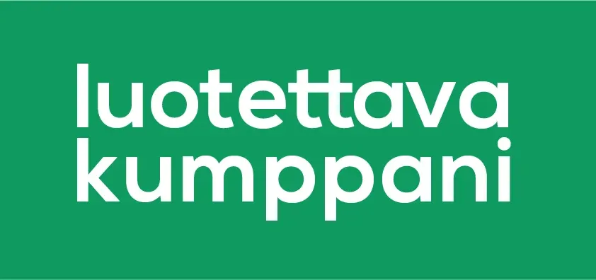 Luotettava kumppani sertifikaatti
