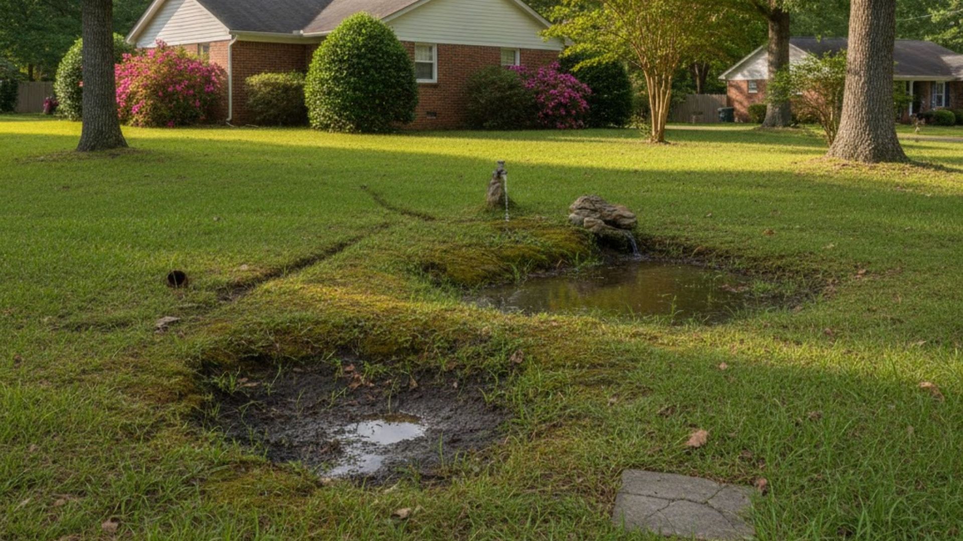 How to Spot Hidden Water Leaks in Your Yard Before They Cause Landscape Damage in Hampton Roads