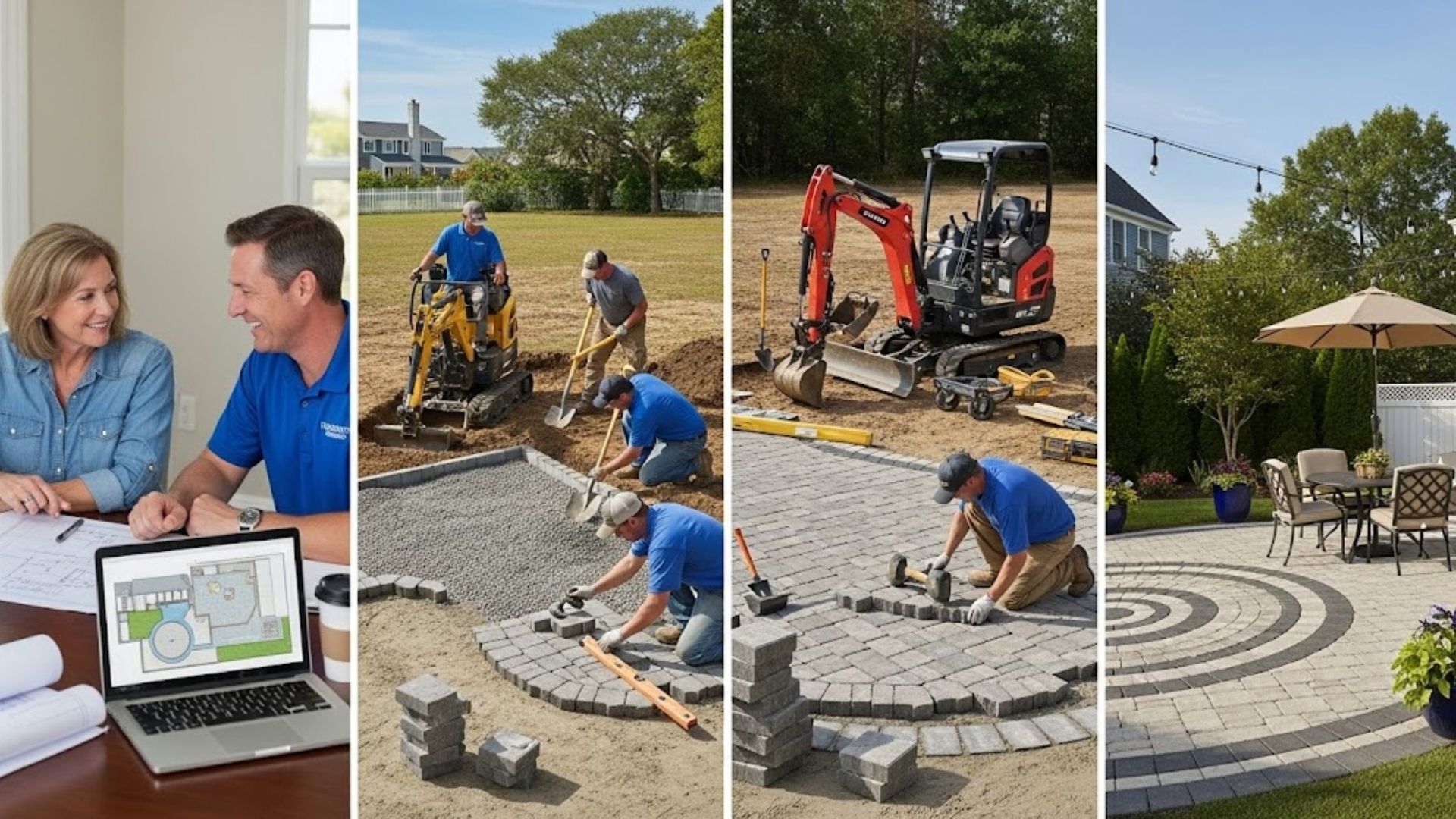 What Does a Paver Patio Installation Project Involve in Hampton Roads?