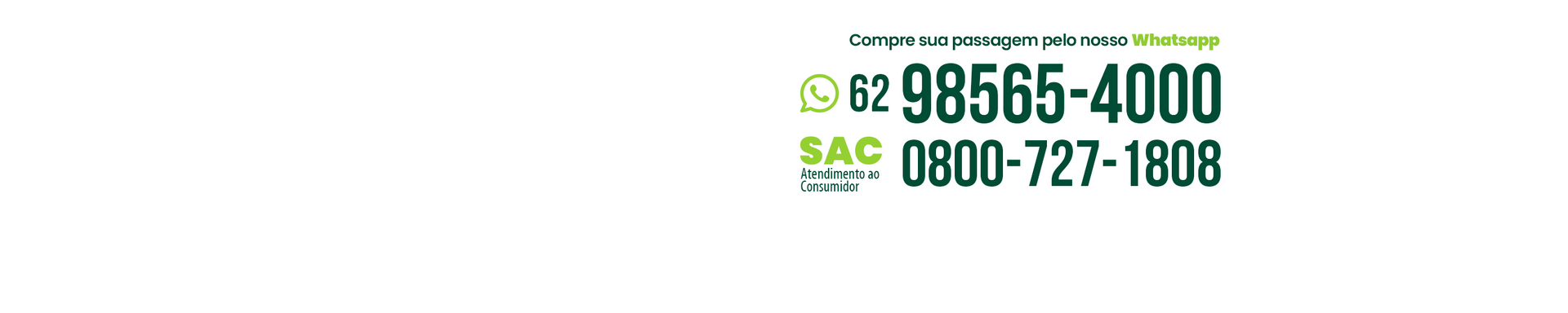 Compre sua passagem no nosso WhatsApp