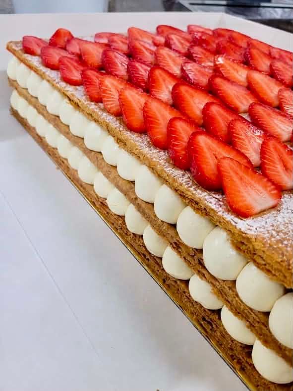 Pâtisserie fraise