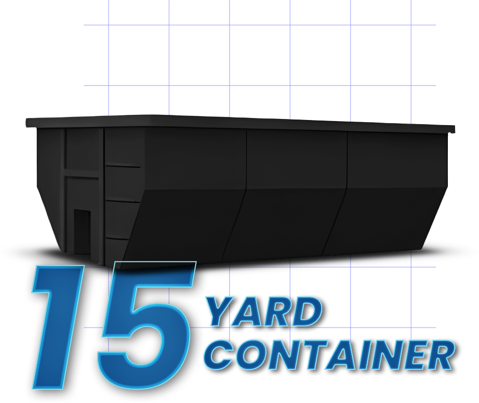 15 yard container