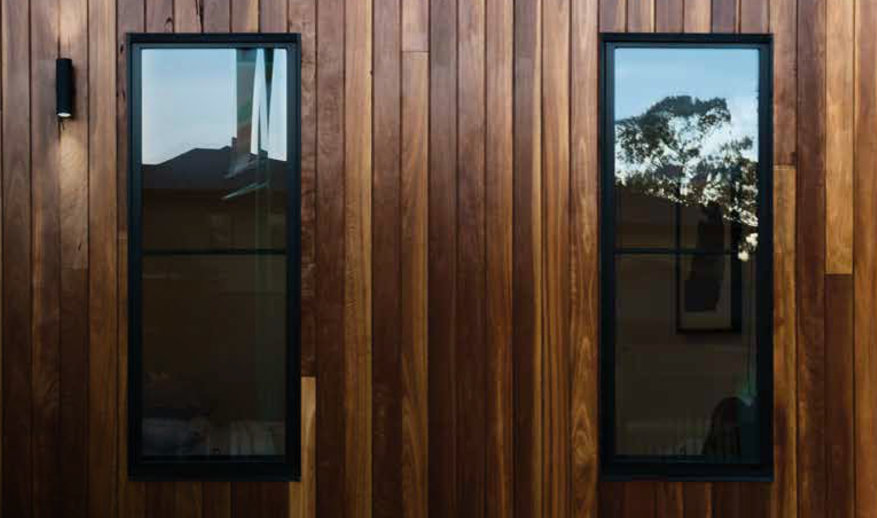 a photo of tinted windows
