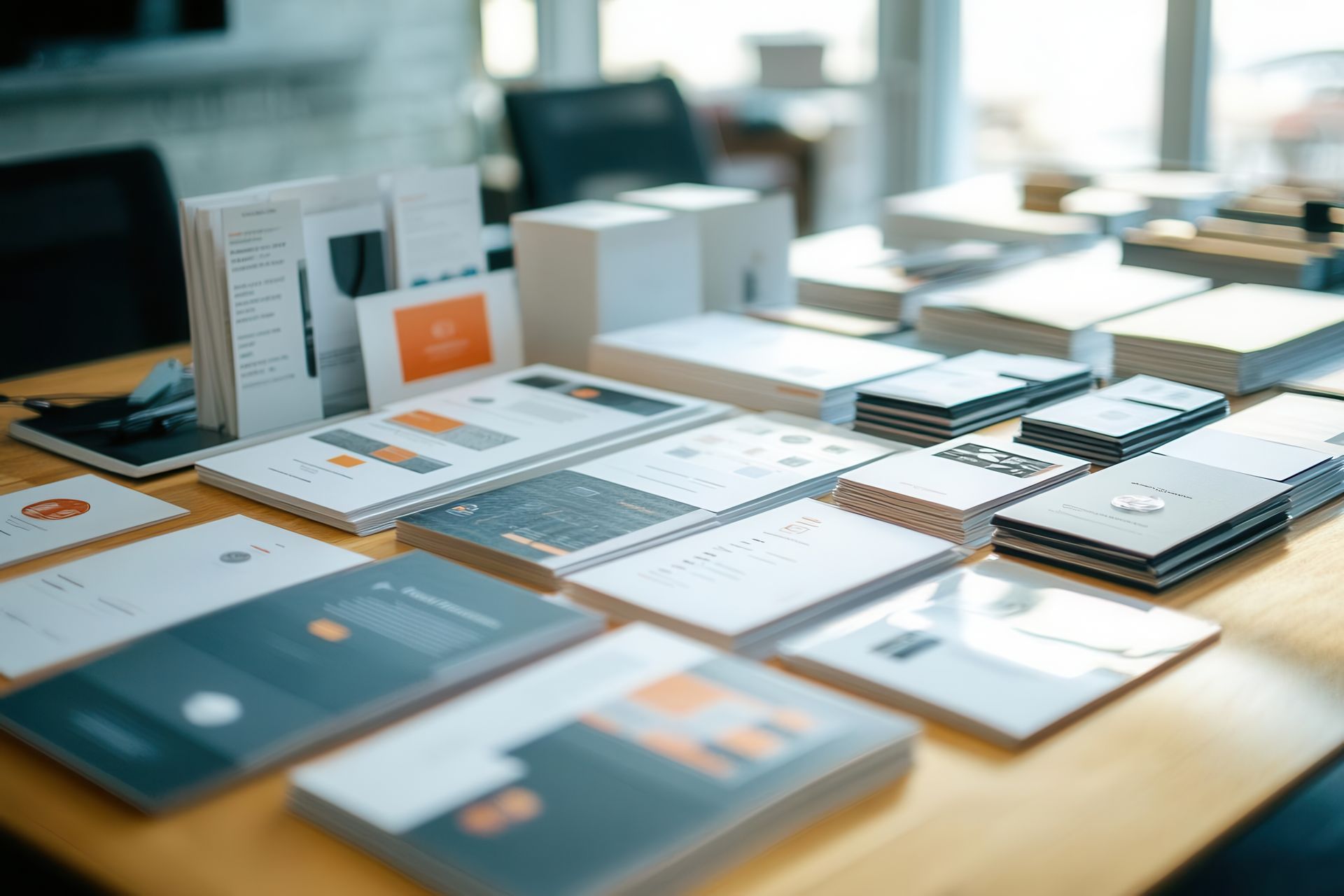 Marketing print materials