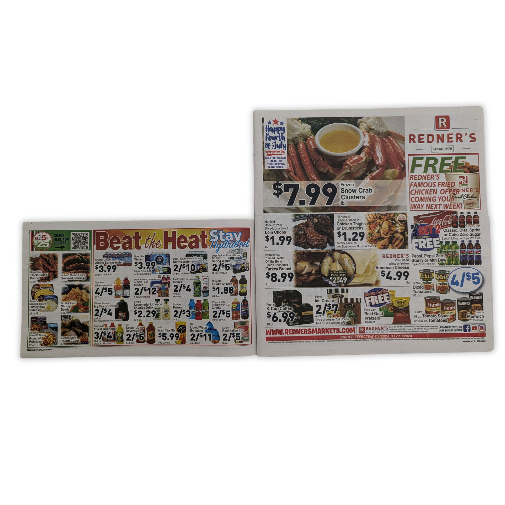 Tabloid layout created by Press Enterprise Commercial Printing
