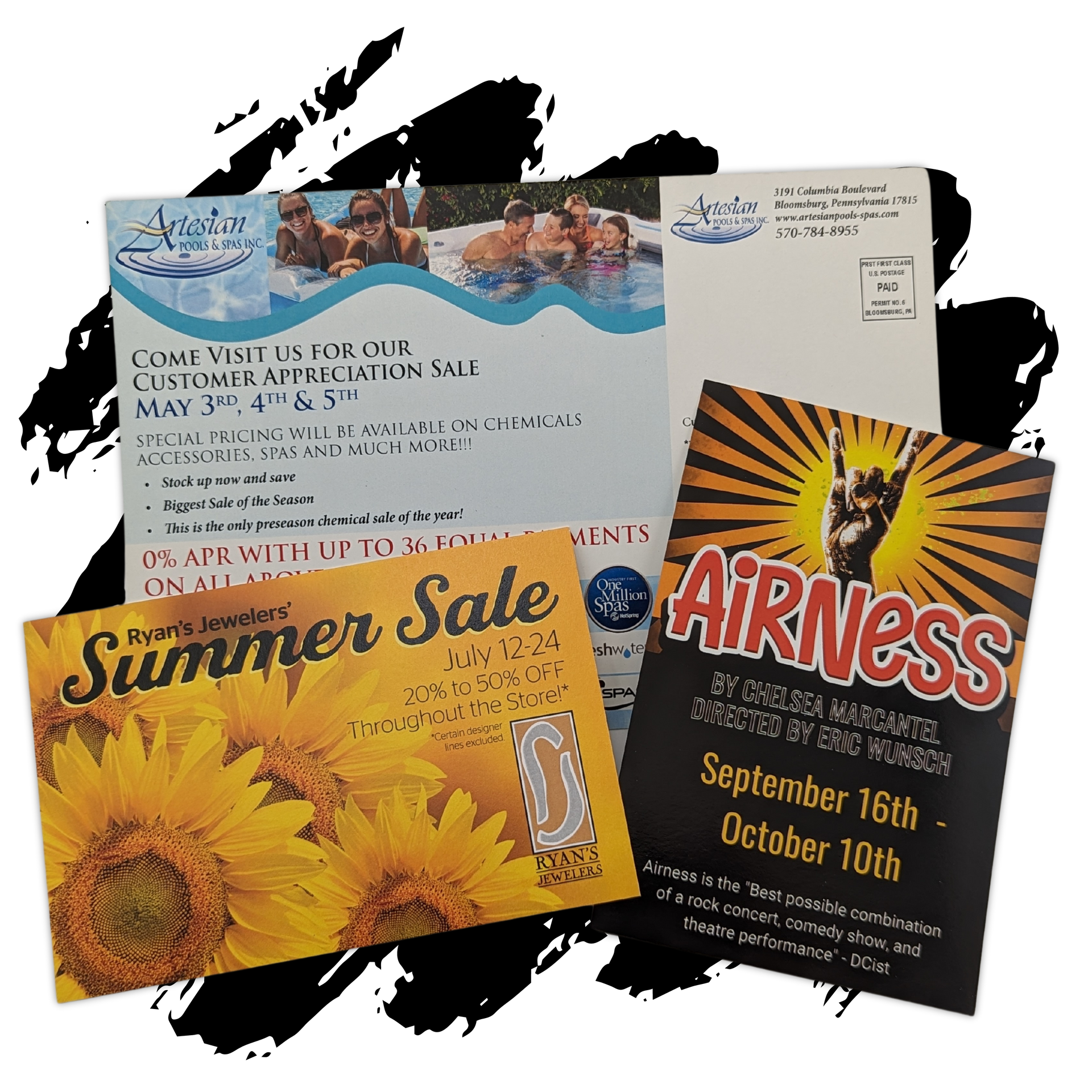 Post Card Mailer Example