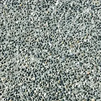 Exposed aggregate concrete driveway installed for a residential customer in Wainuiomata.