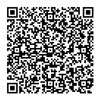 Black-and-white QR code on a white background