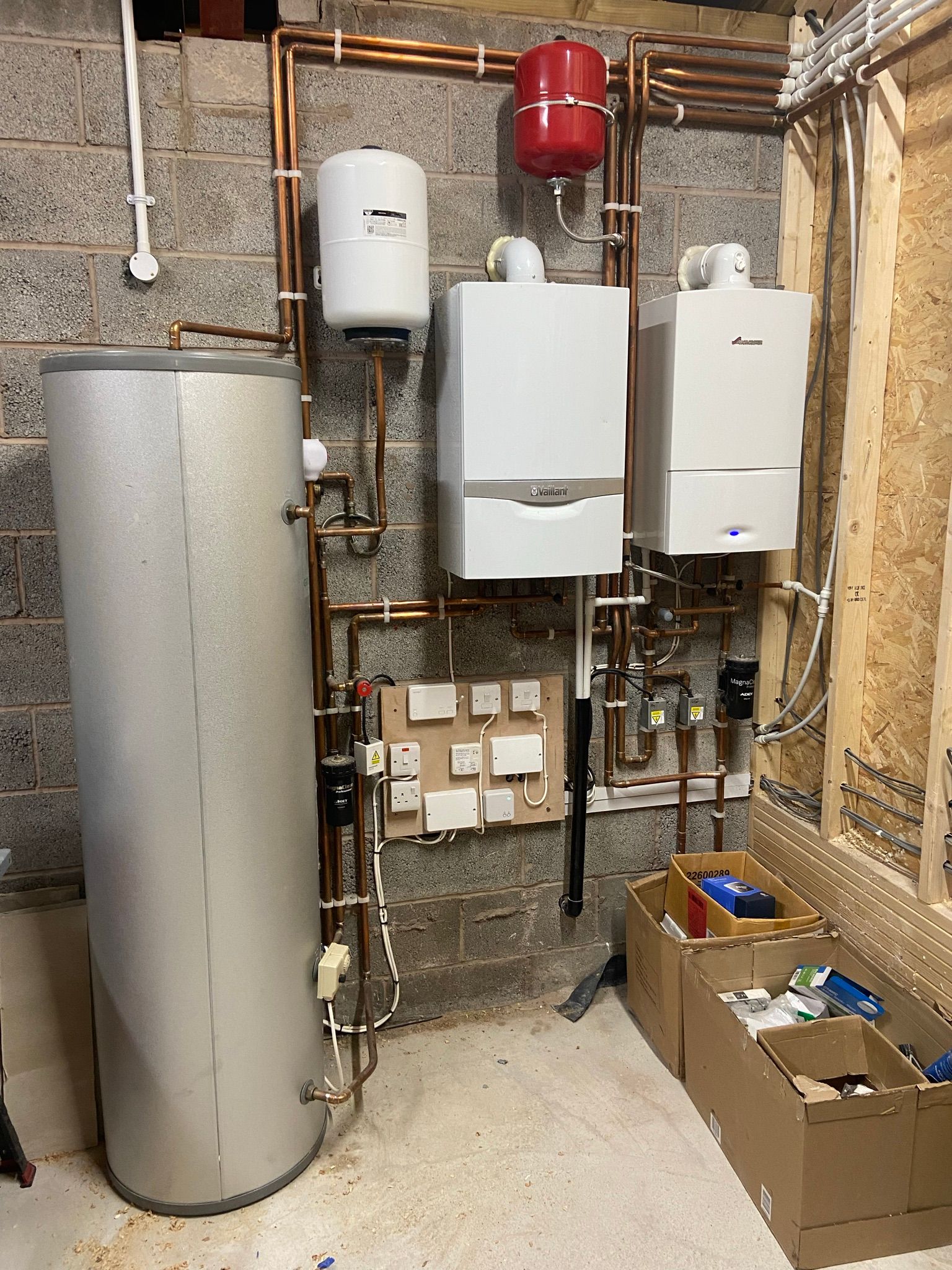 new boiler installation
