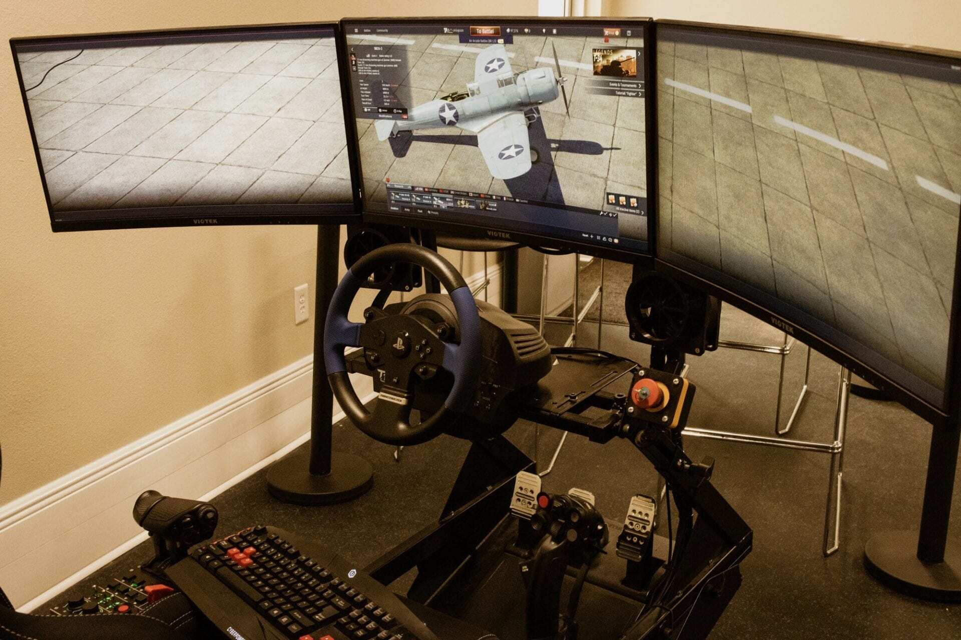 Flight sim