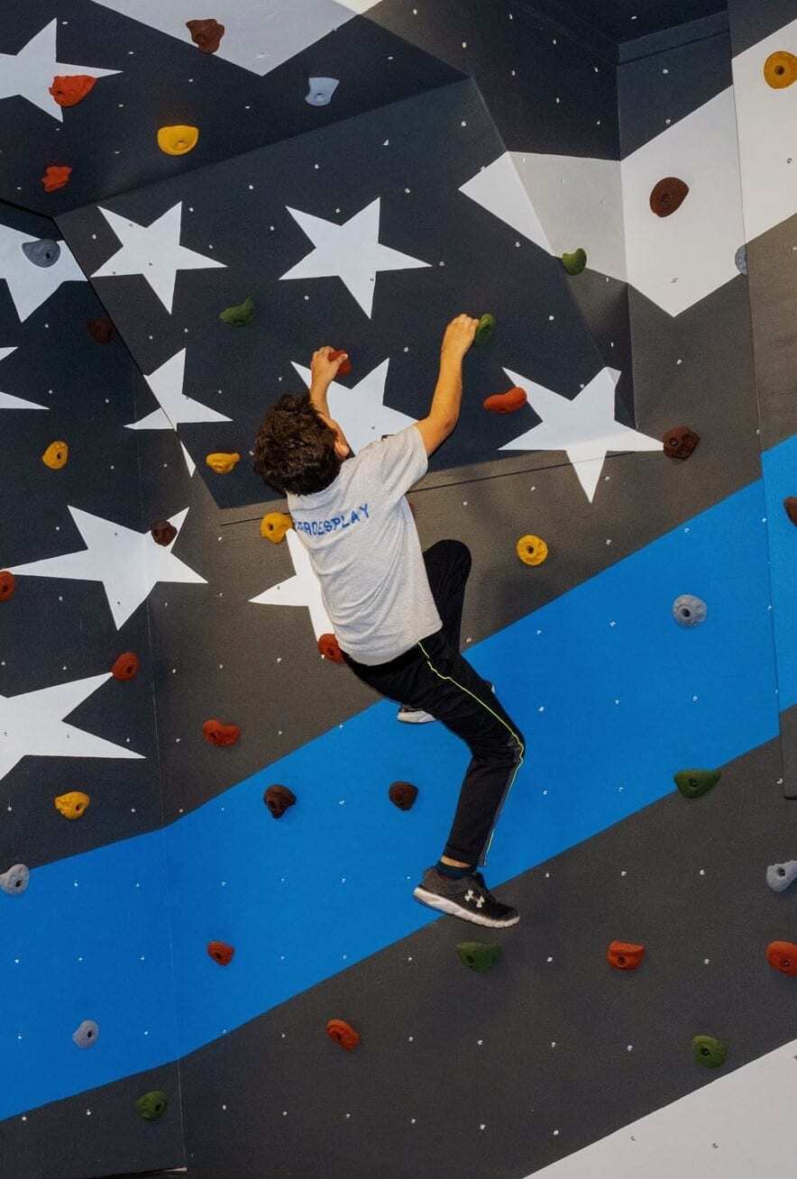 boulder wall