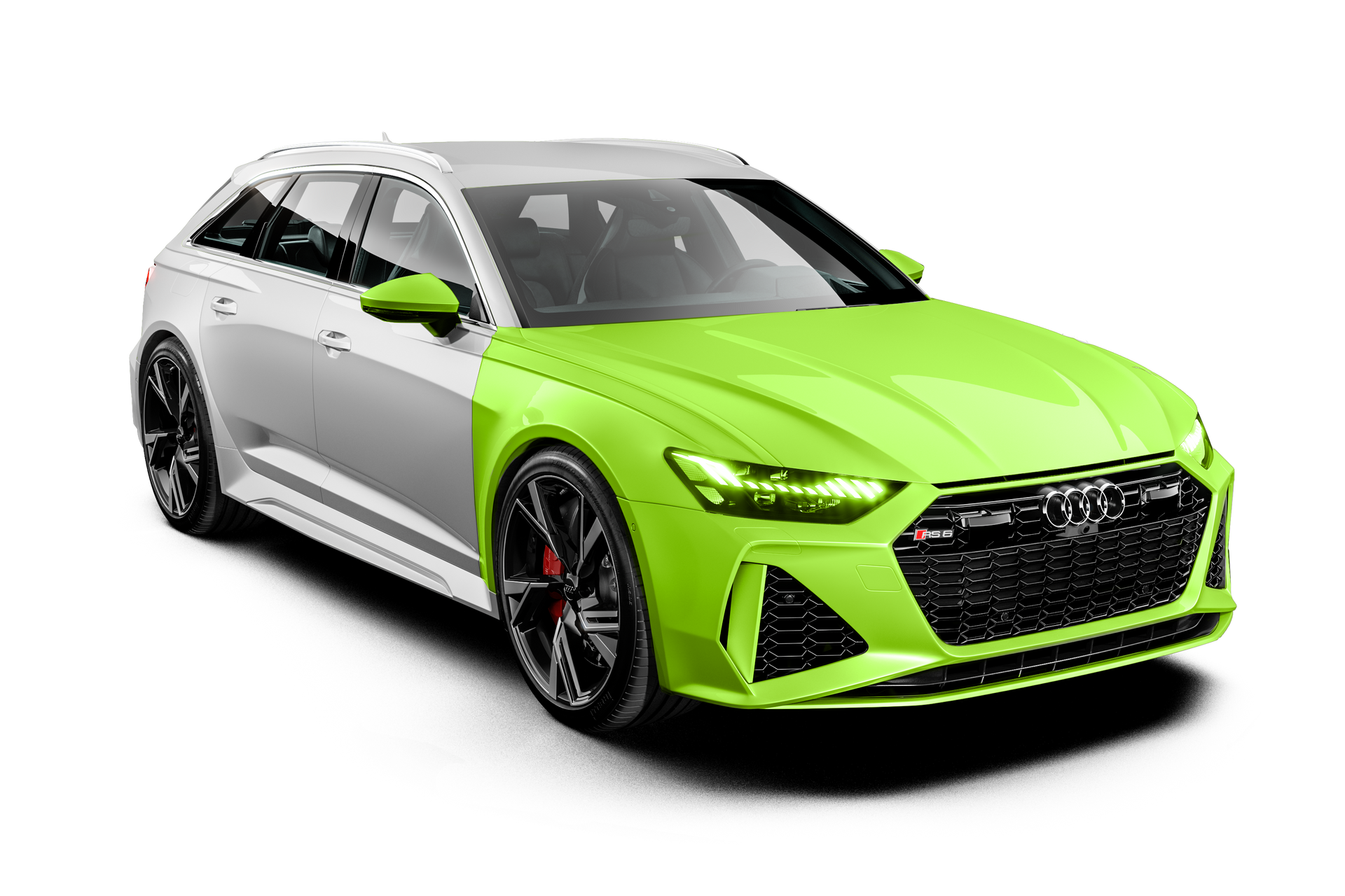 track pack ppf in lime green