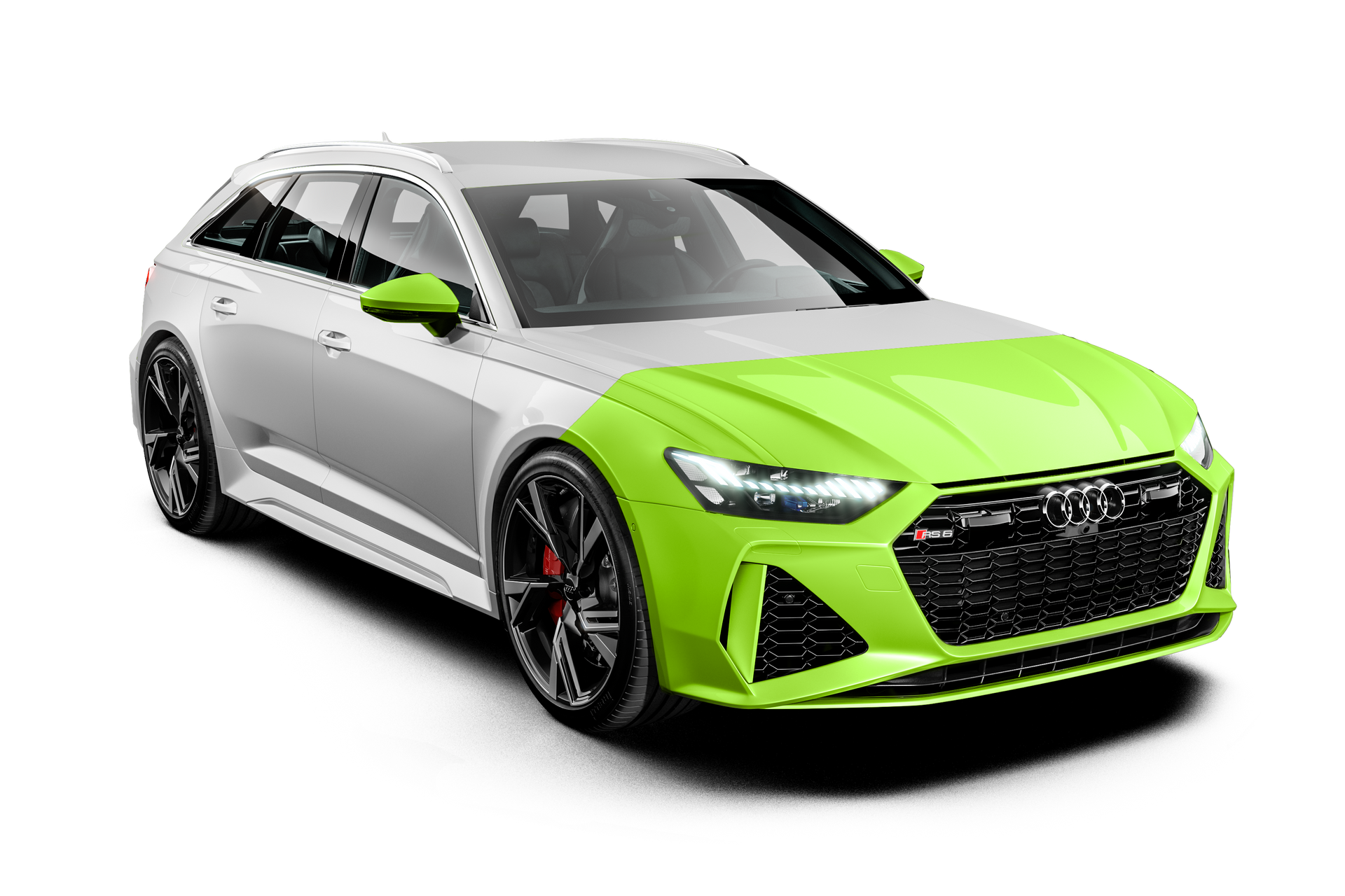 track pack ppf in lime green