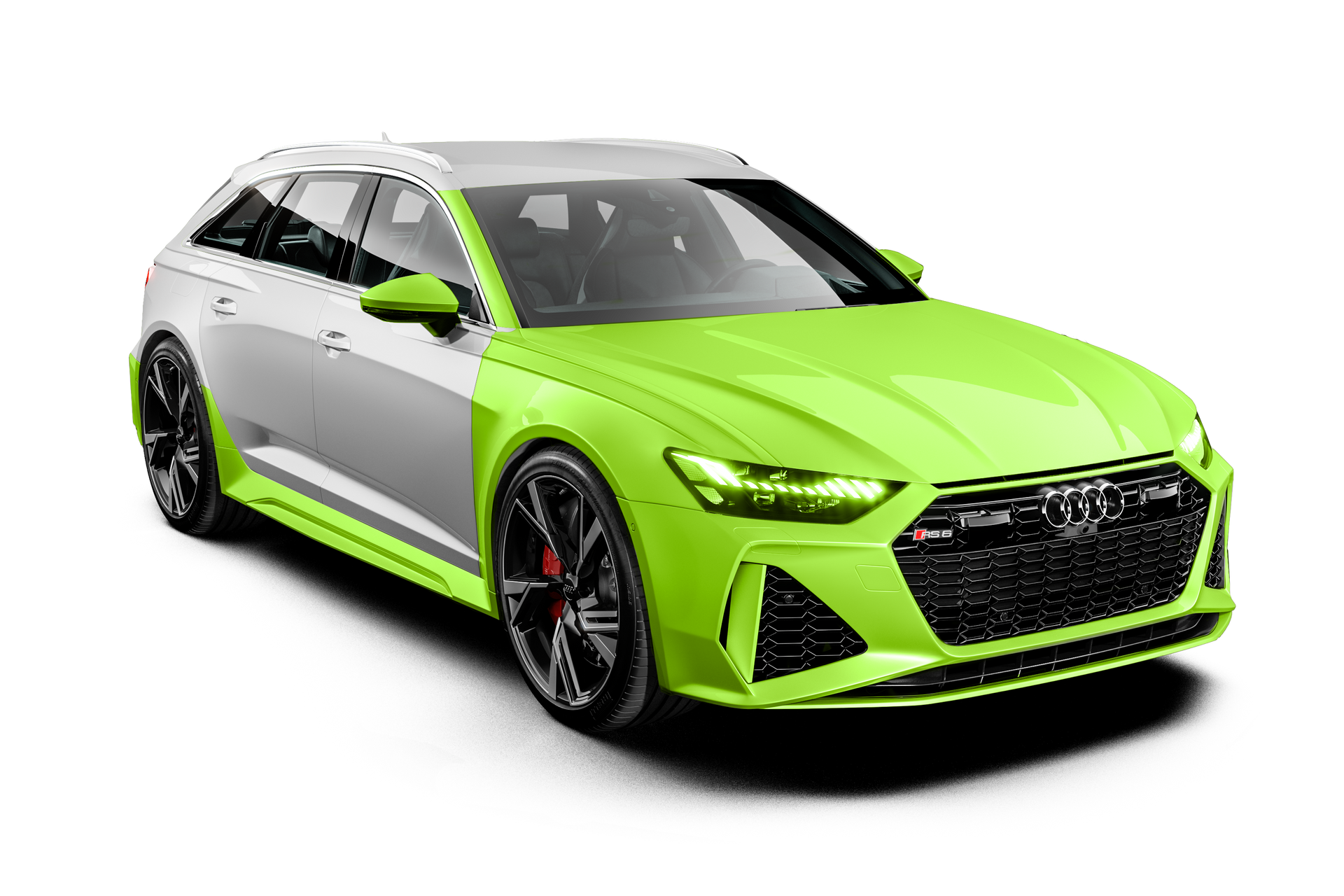 track pack ppf in lime green