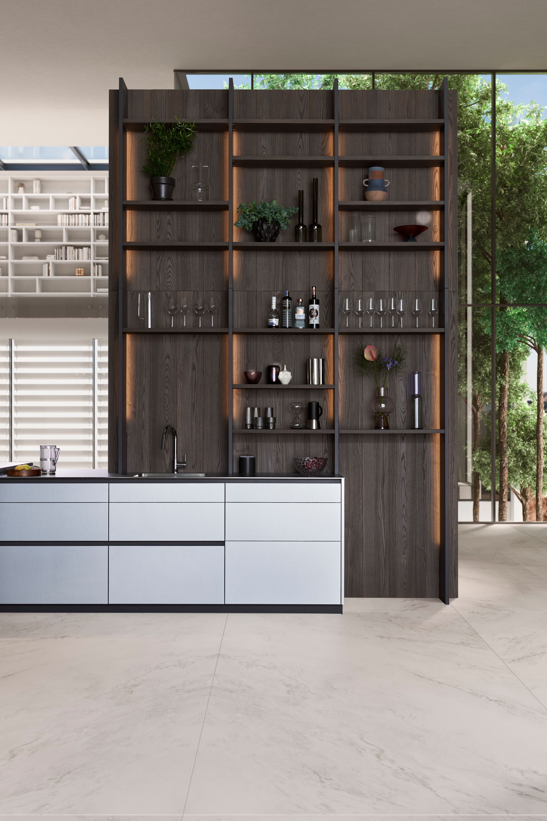 KYOTO ALPINE OAK - LEICHT | Forest Kitchen Design