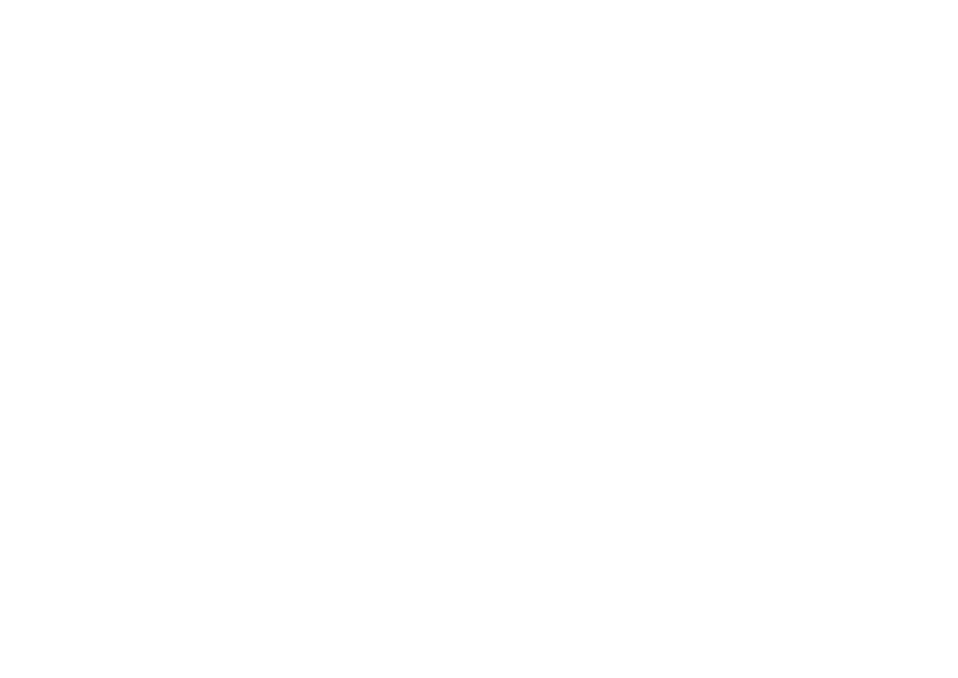 A graph with a rising arrow made of lines and dots on a white background.