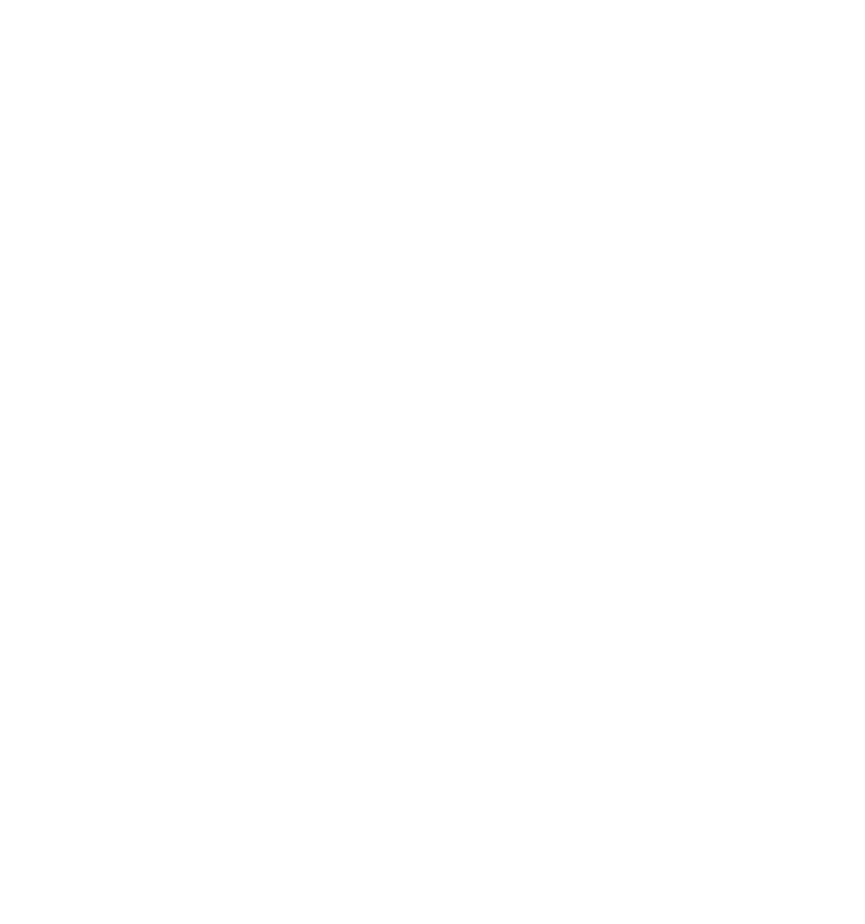 A graph with a rising arrow made of lines and dots on a white background.