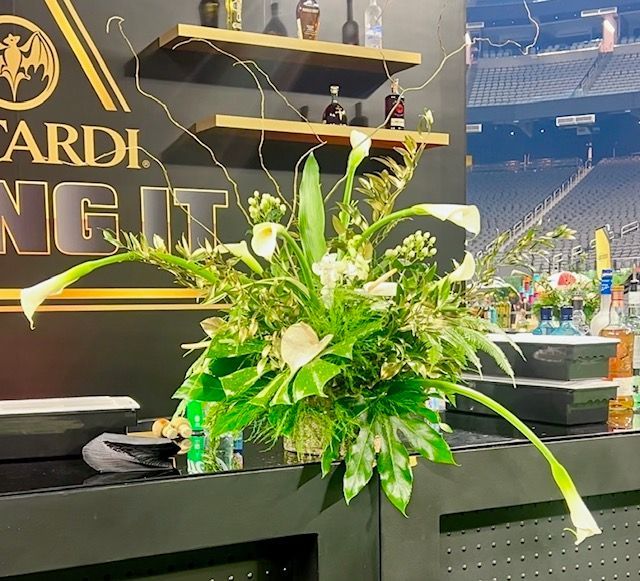 Las Vegas stadium corporate bar arrangement