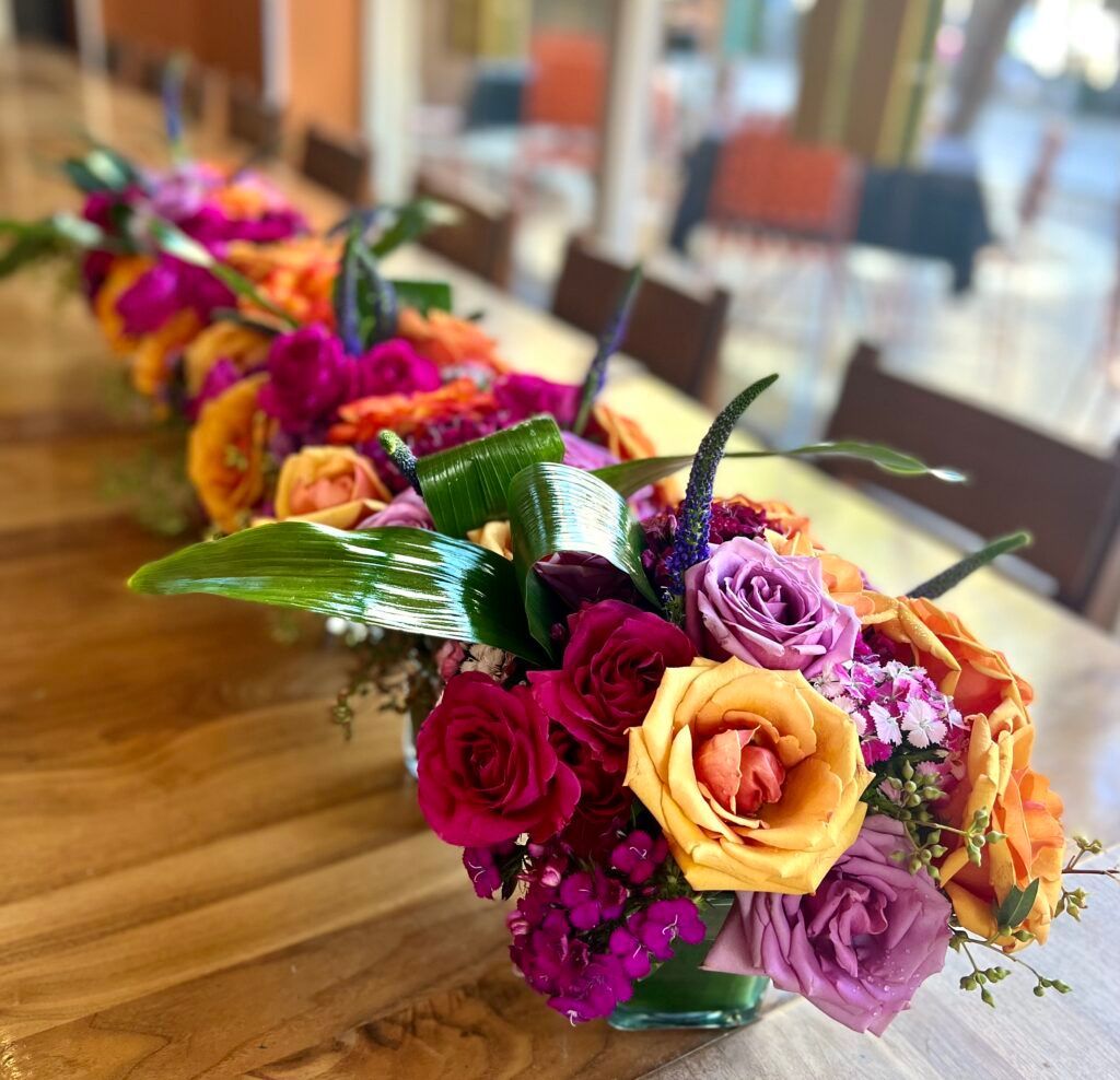 Las Vegas corporate vibrant modern arrangements