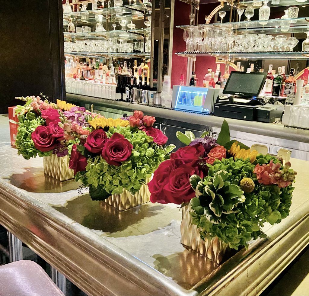 Las Vegas corporate colorful arrangements