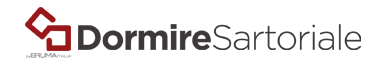 A logo for dormire sartoriale on a white background