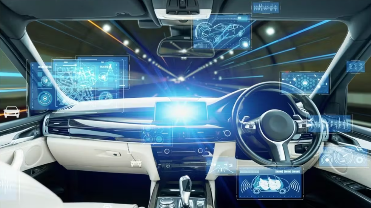 The Inside Of A Car With ADAS Calibration— Simmons Glass & Trim In Bathurst, NSW